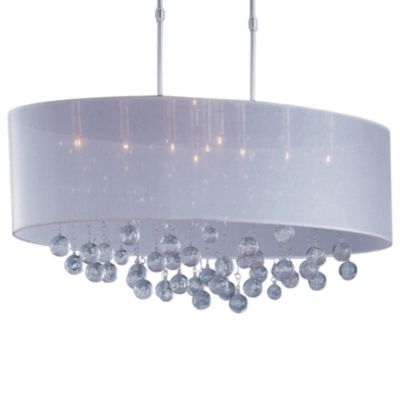Veil Oval Pendant by ET2 Lighting - Starlight Lighting USA and Canada